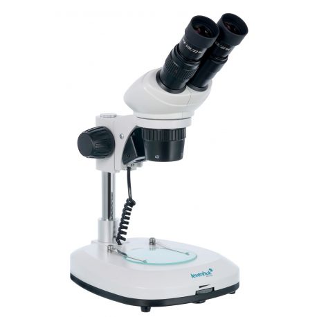 Estereomicroscopi binocular Levenhuk 4ST. Columna 20x-40x