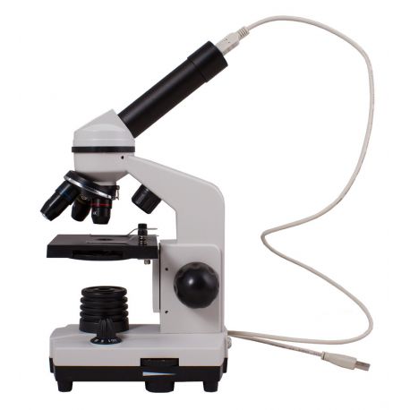 Microscopi digital 2'0 Mp Levenhuk 2L amb kit d'experiments. Monocular 40x-400x