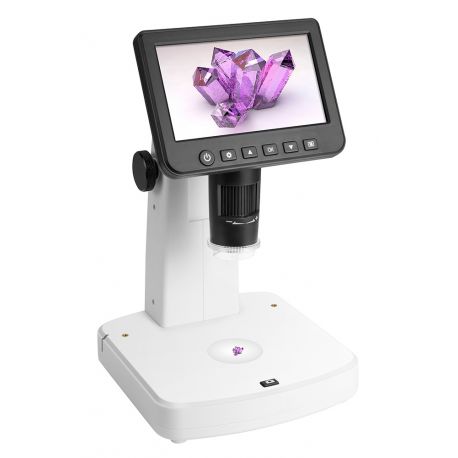 Microscopio digital USB Levenhuk DTX 700 LCD. Sensor 5 Mp zoom (10x-1200x)