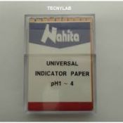 Tiras indicadoras papel pH escala 1-4. Caja 200 unidades