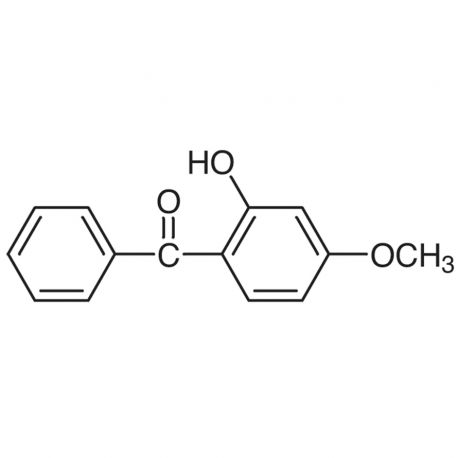 Oxibenzona (2-Hidroxi-4-metoxibenzofenona) TCI-H0266. Flascó 25 g