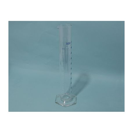 Probeta vidrio graduada 0'1 ml. Capacidad 5 ml