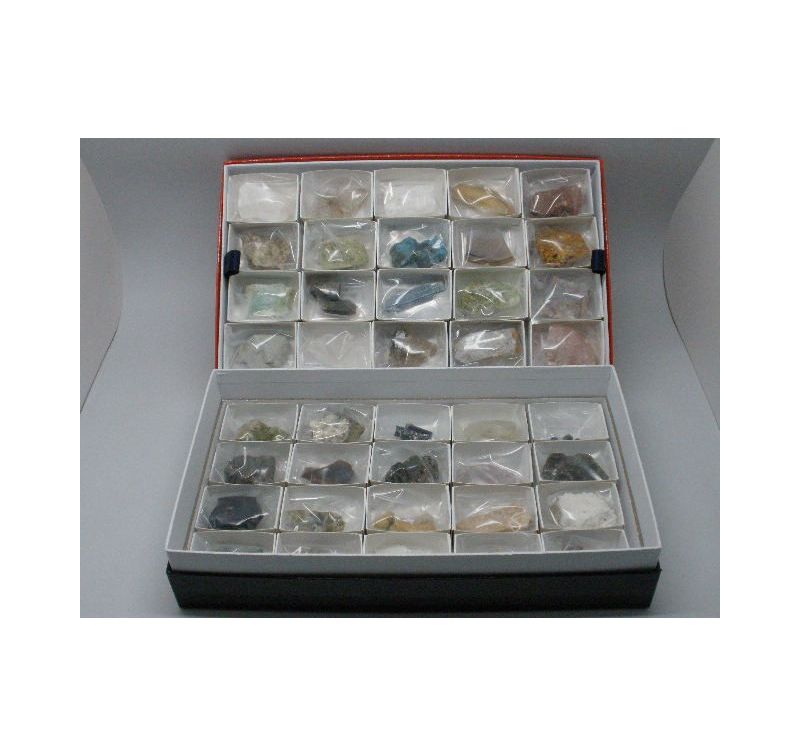 Minerales grandes 50x70 mm CM-11. Caja 25 piezas