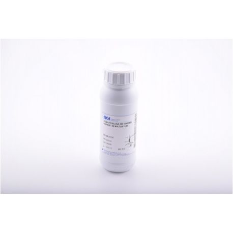 Hematoxilina solución Harris QCA-992232. Frasco 500 ml