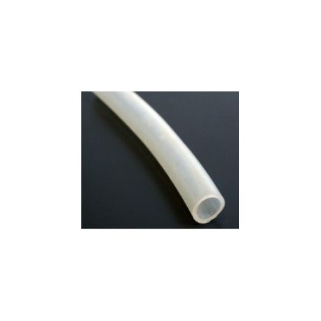Tub silicona transparent 5x8 mm. Longitud 1000 mm