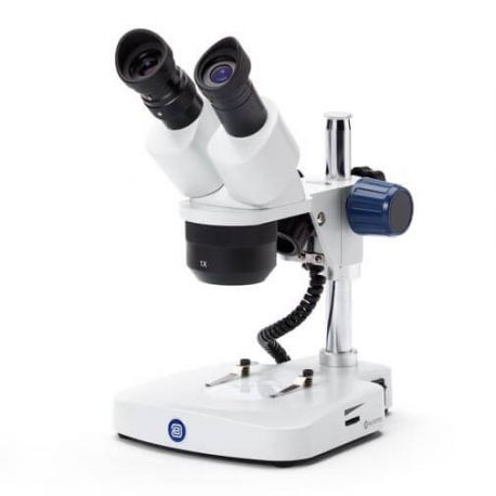 Estereomicroscopi binocular Edublue ED-1402-P. Columna 20x-40x