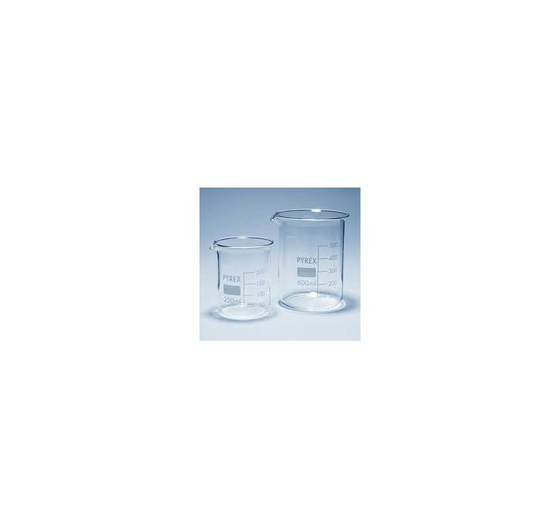 Silicio construir Acercarse Vaso precipitados vidrio Pyrex. Capacidad 400 ml
