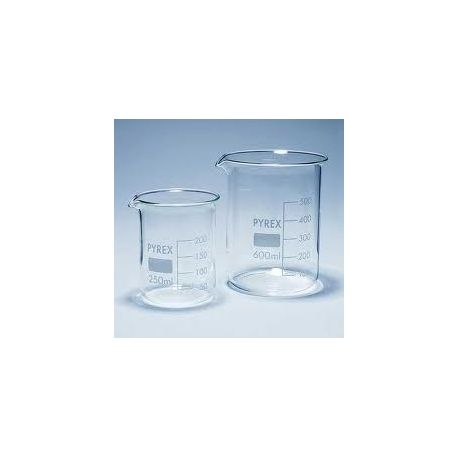 Vasos precipitados vidrio Pyrex 50 ml. Caja 10 unidades