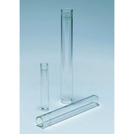Tubs assaig vidre borosilicat Pyrex 18x180 mm. Capsa 100 unitats