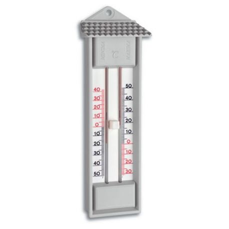Termòmetre màxima-mínima de líquid TFA-3014. Plàstic 80x232 mm