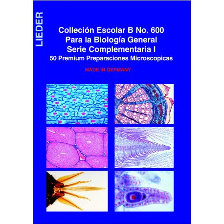 Preparaciones microscópicas L-600-50. Biología general B.