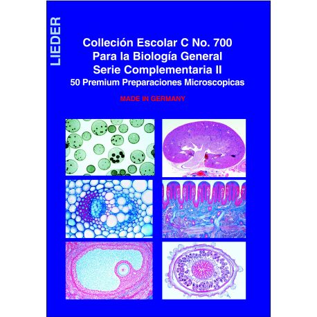 Preparaciones microscópicas L-700-50. Biología general C.