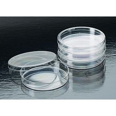 Cápsulas Petri plástico PS asépticas 14x90 mm. Paquete 20