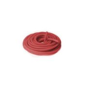 Tub goma natural vermella per a buit 8x16 mm. Longitud 1000 mm