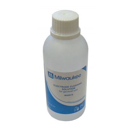 Solución limpiar electrodos pH y ORP MA-9016. Frasco 230 ml