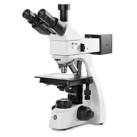Microscopio metalográfico Bscope BS-1053-PLMi. Triocular 50x-500x