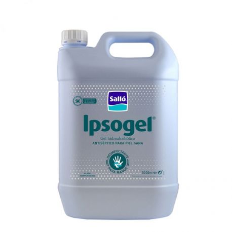 Gel manos hidroalcohólico antiséptico Ipsogel+. Caja 4x5000 ml