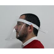 Pantalla protecció facial. Visor òptic PMMA compacte